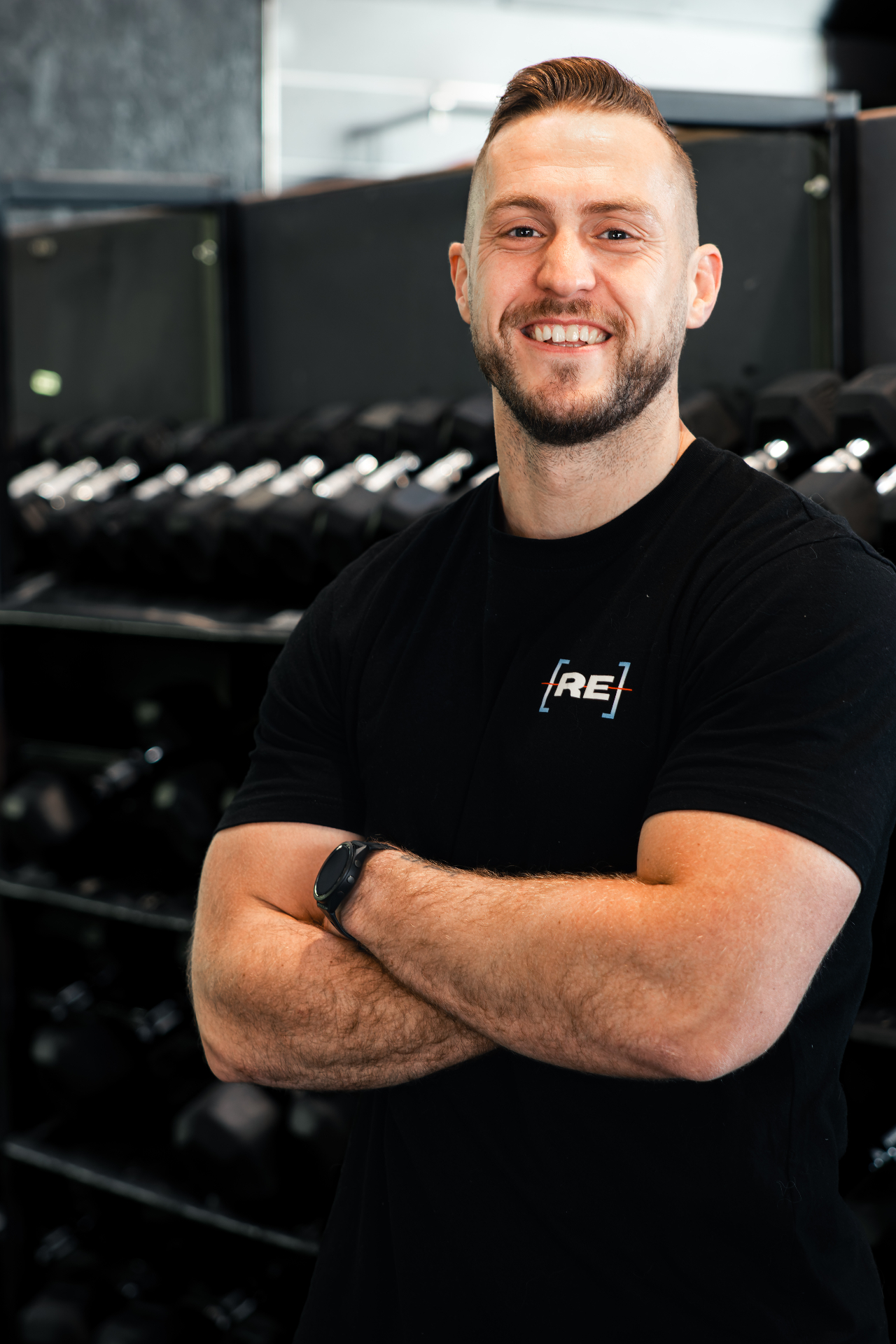 Portrait de Valentin, coach CrossFit et Hyrox